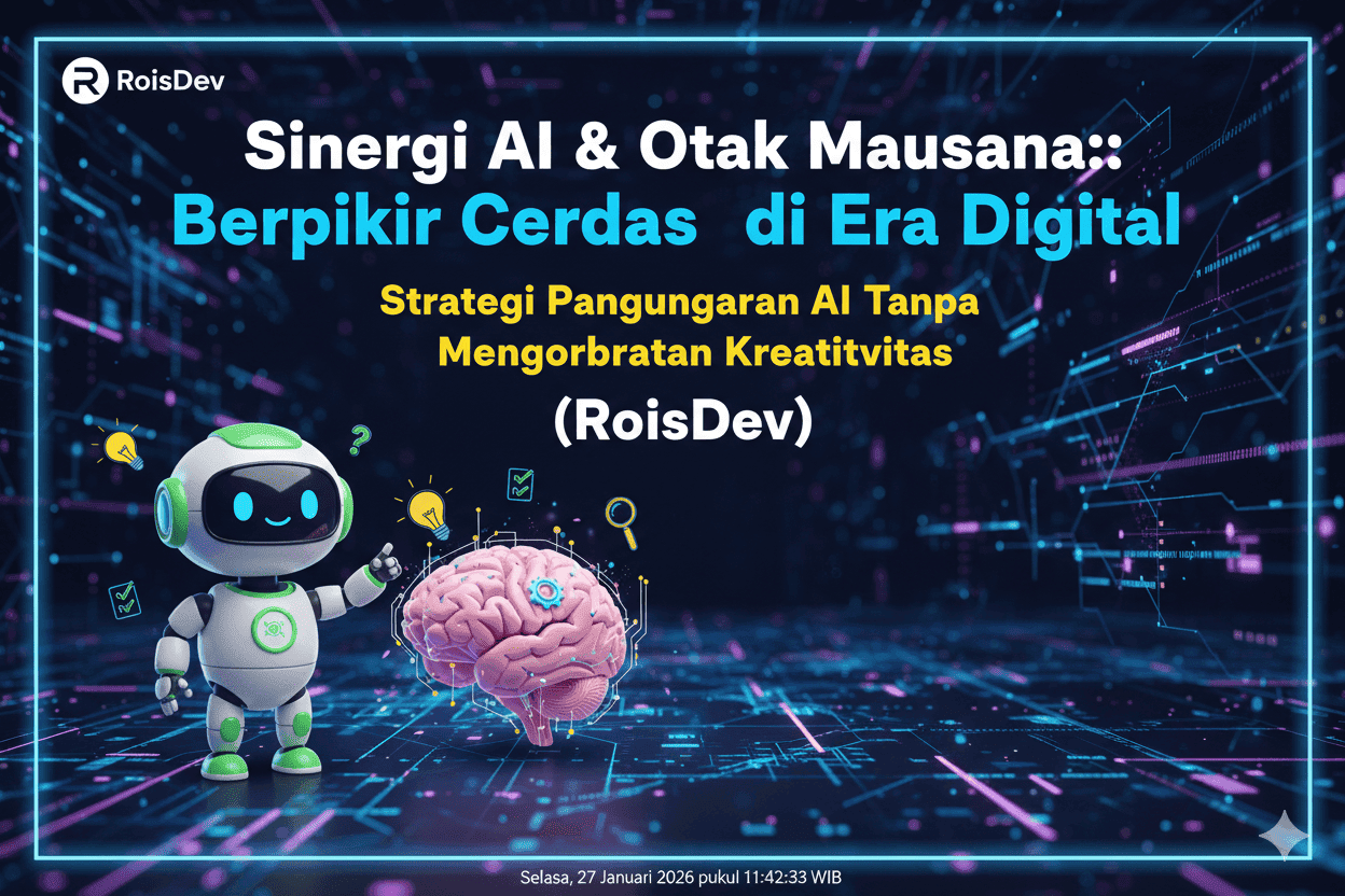 Strategi Menggunakan AI dengan Baik dan Otak Tetap Berpikir