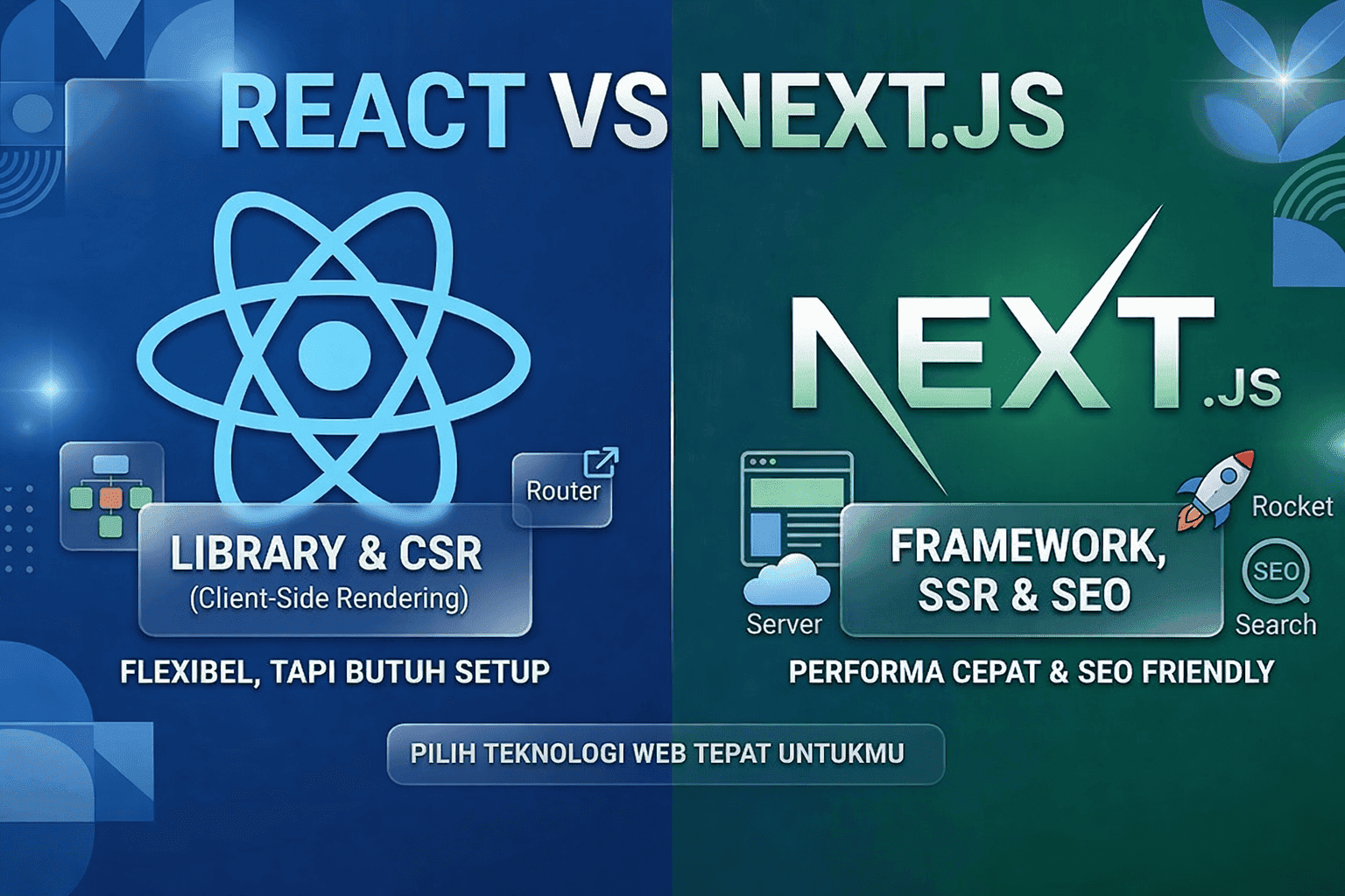 React vs Next.js: Mana yang Harus Dipilih?